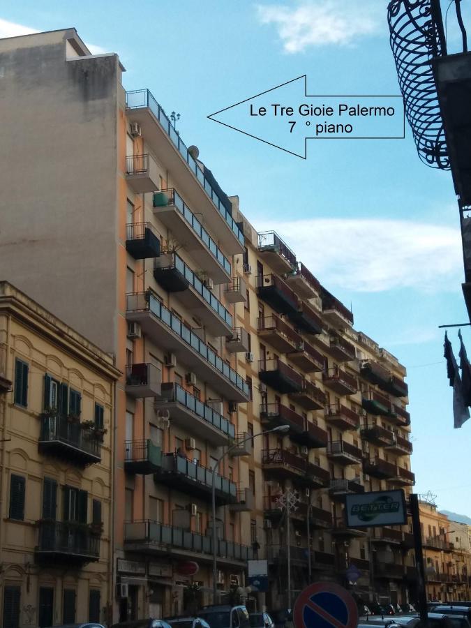 Le Tre Gioie Bed & Breakfast Palermo Dış mekan fotoğraf